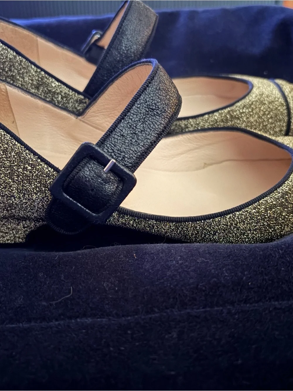 Calzaturificio Gielle Viareggio sparkling gold
